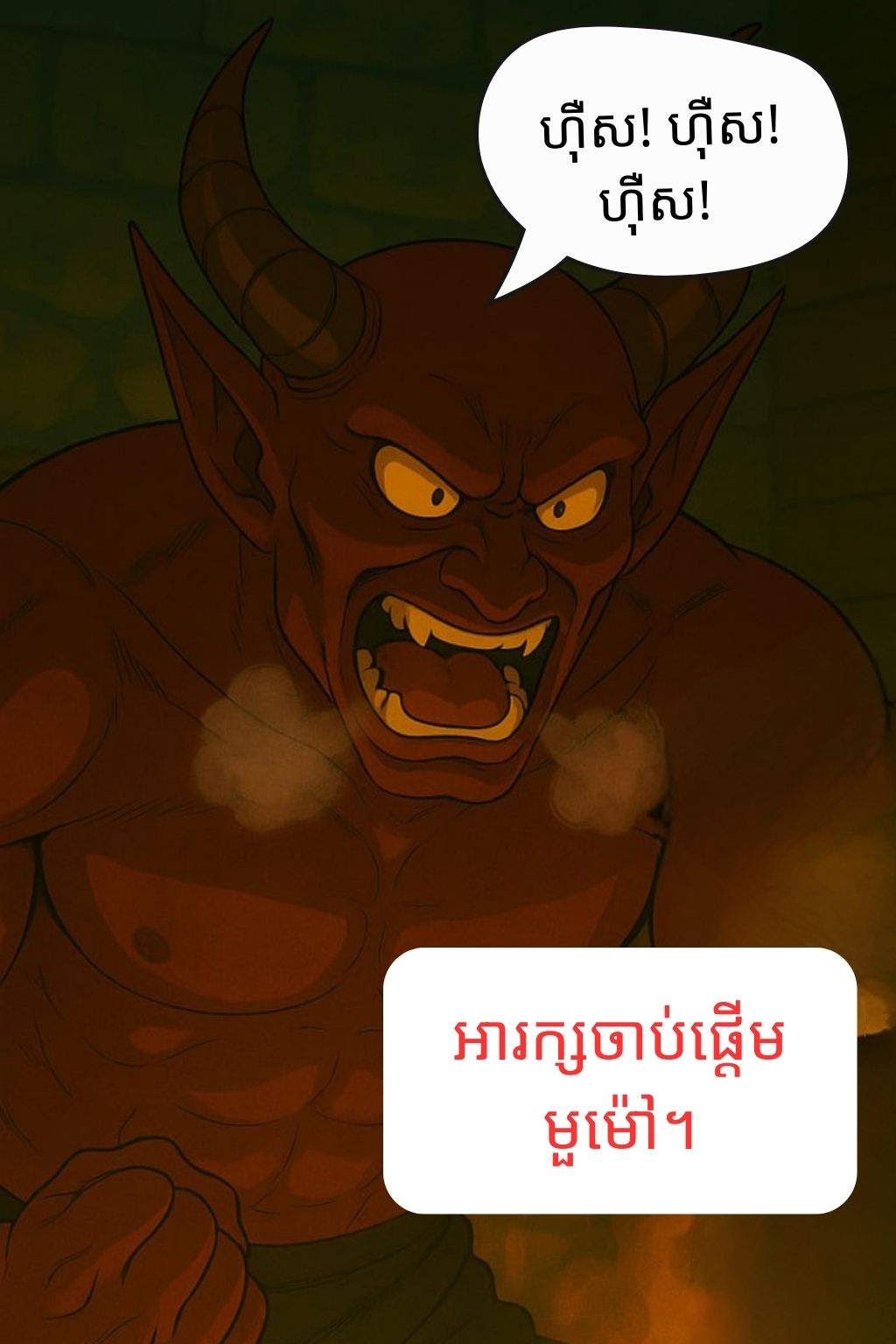 អារក្ស និងទាហានបីនាក់: oneshot